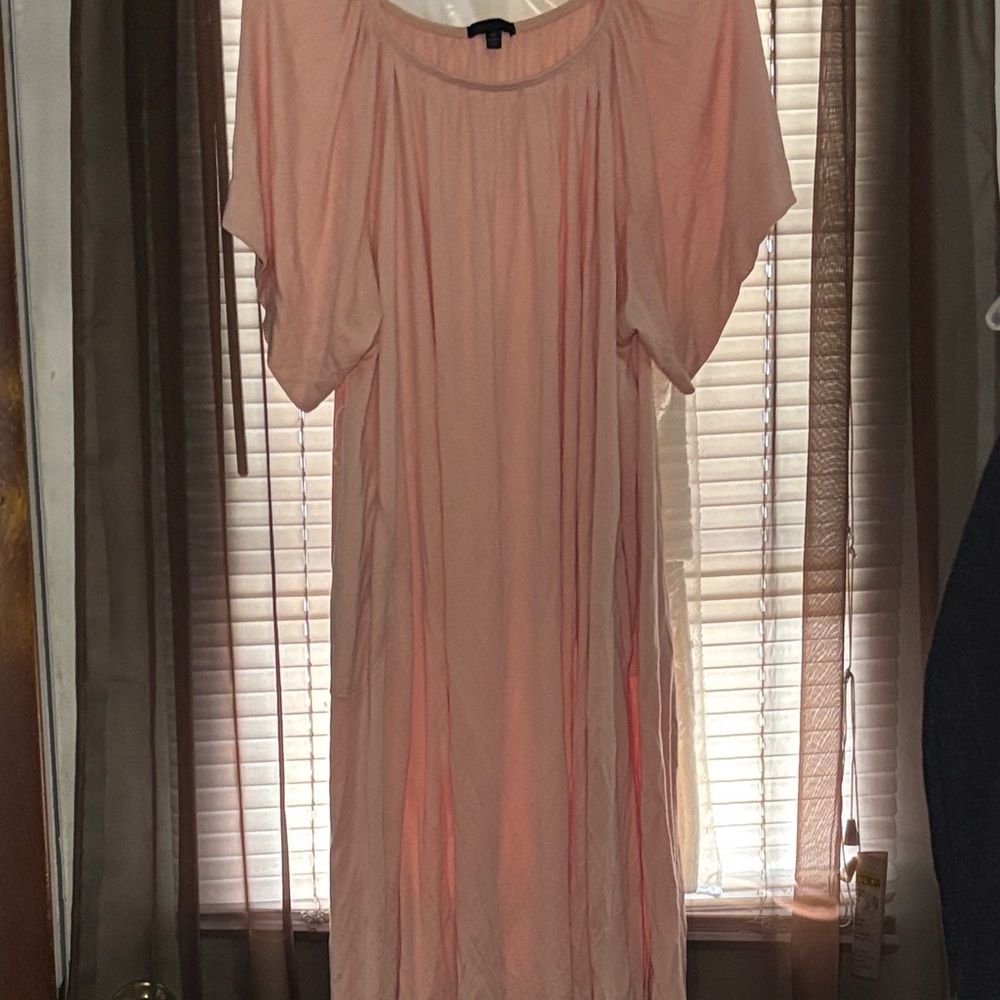 ATM Anthony Thomas Melillo Pink Midi Flowy Dress